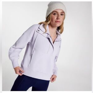 CALIA Women's Elevate Ottoman 1/2 Zip Sweater